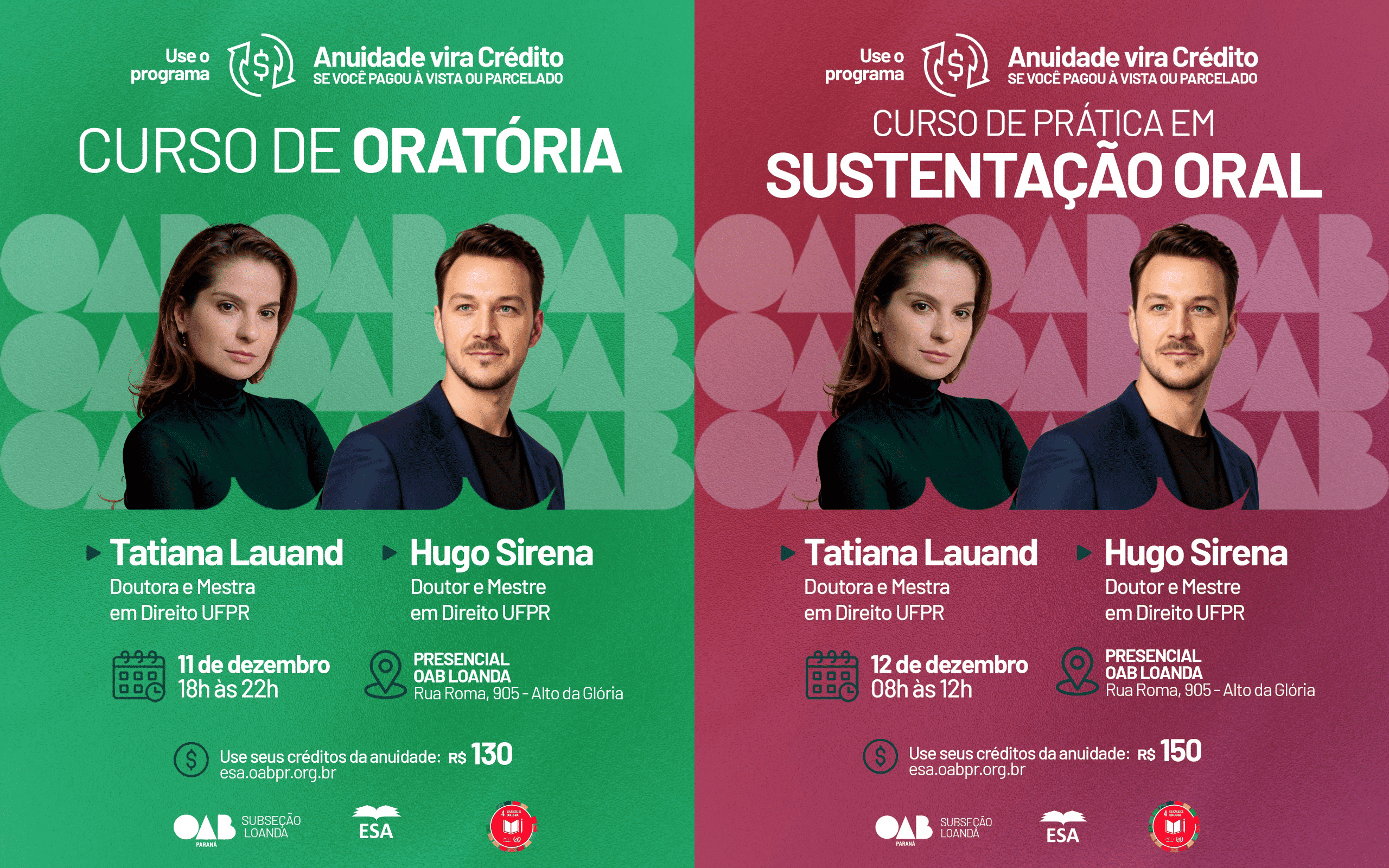 Curso de Oratória e Sustentação Oral